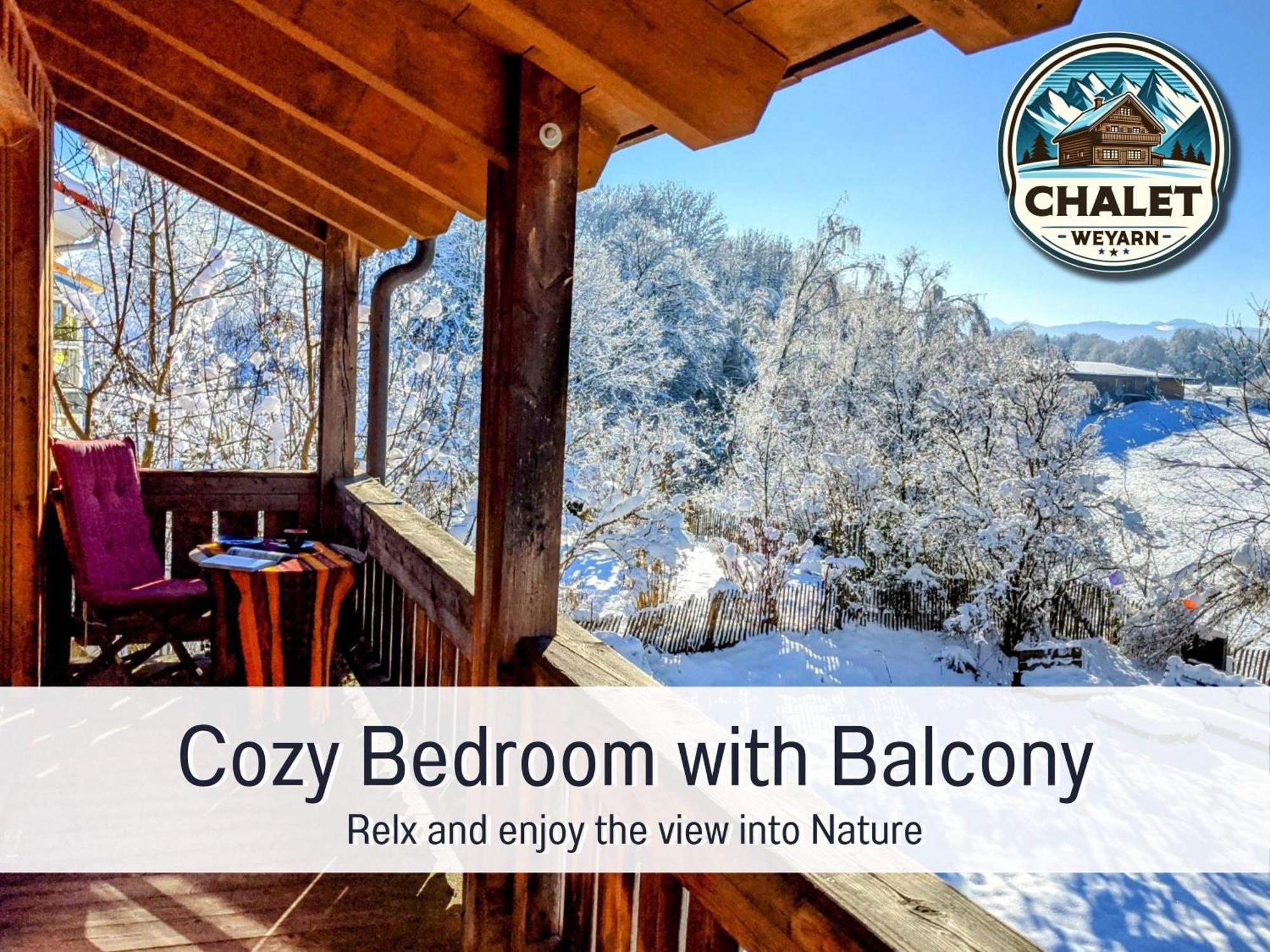 Chalet Weyarn - Doppelzimmer Mit Gartenblick Екстериор снимка